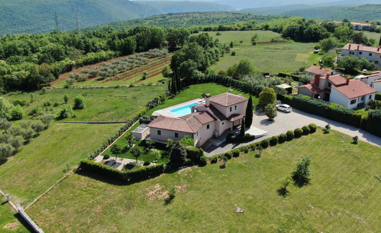 Villa Labin In Zartinj - Luxury Privacy Heated Pool With Auto Cover Εξωτερικό φωτογραφία