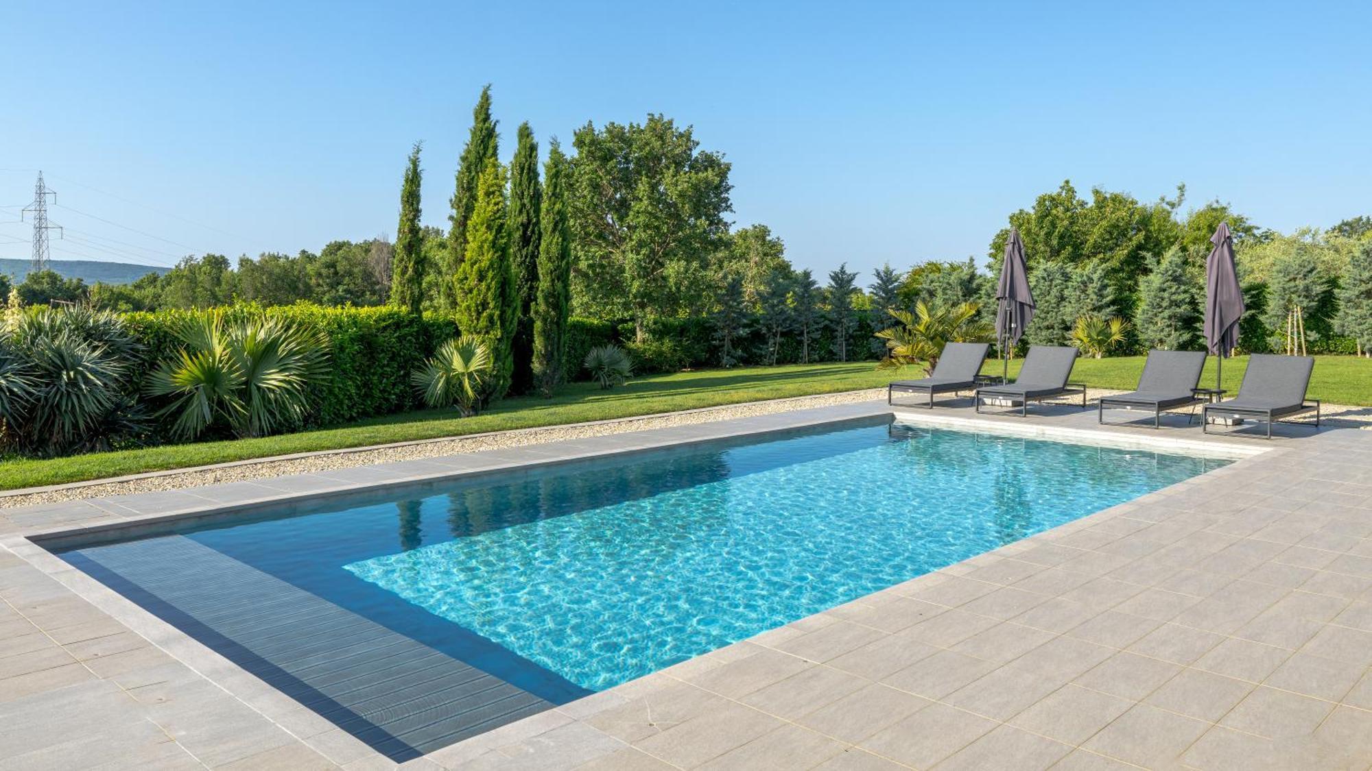 Villa Labin In Zartinj - Luxury Privacy Heated Pool With Auto Cover Εξωτερικό φωτογραφία
