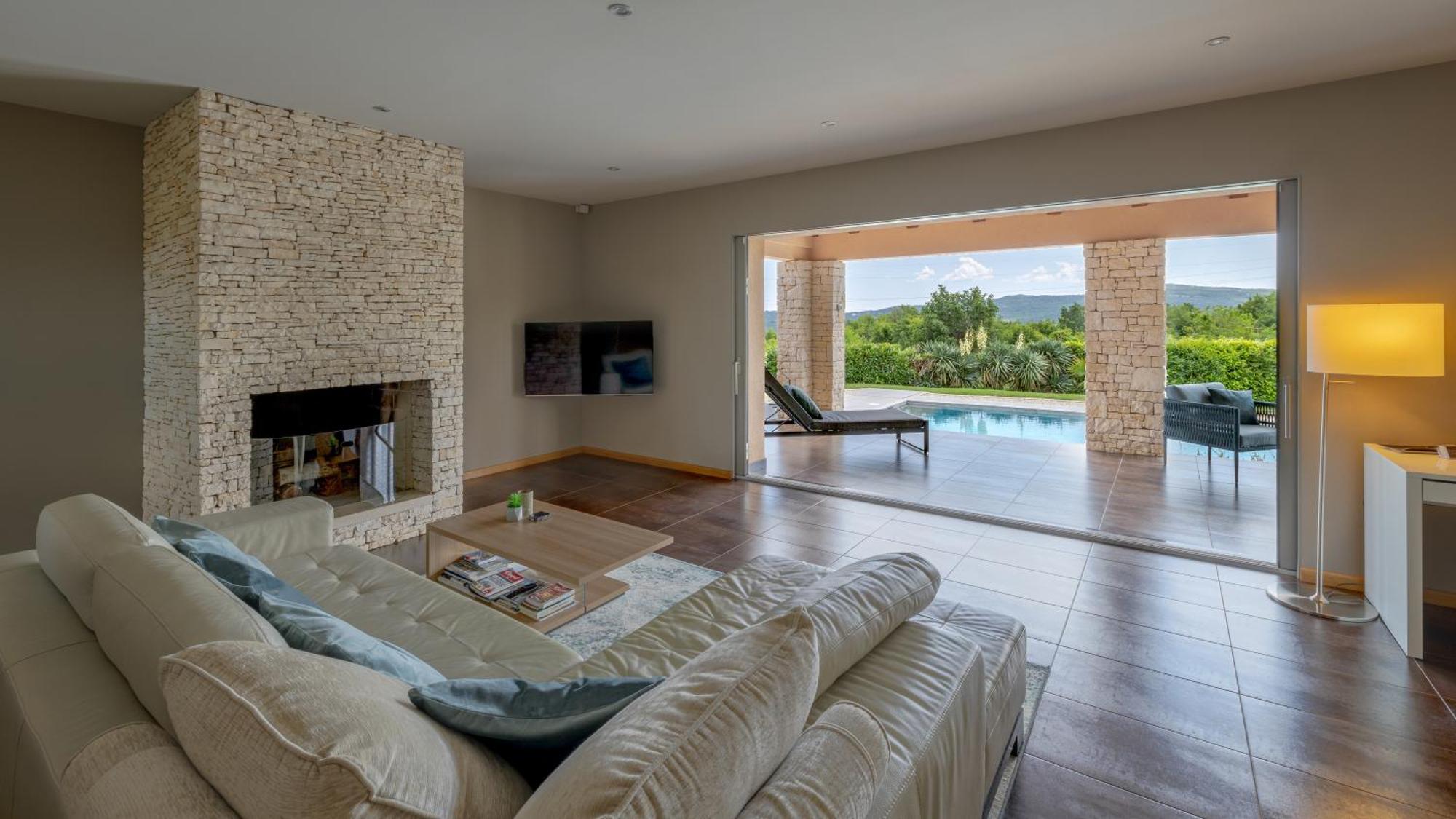 Villa Labin In Zartinj - Luxury Privacy Heated Pool With Auto Cover Εξωτερικό φωτογραφία